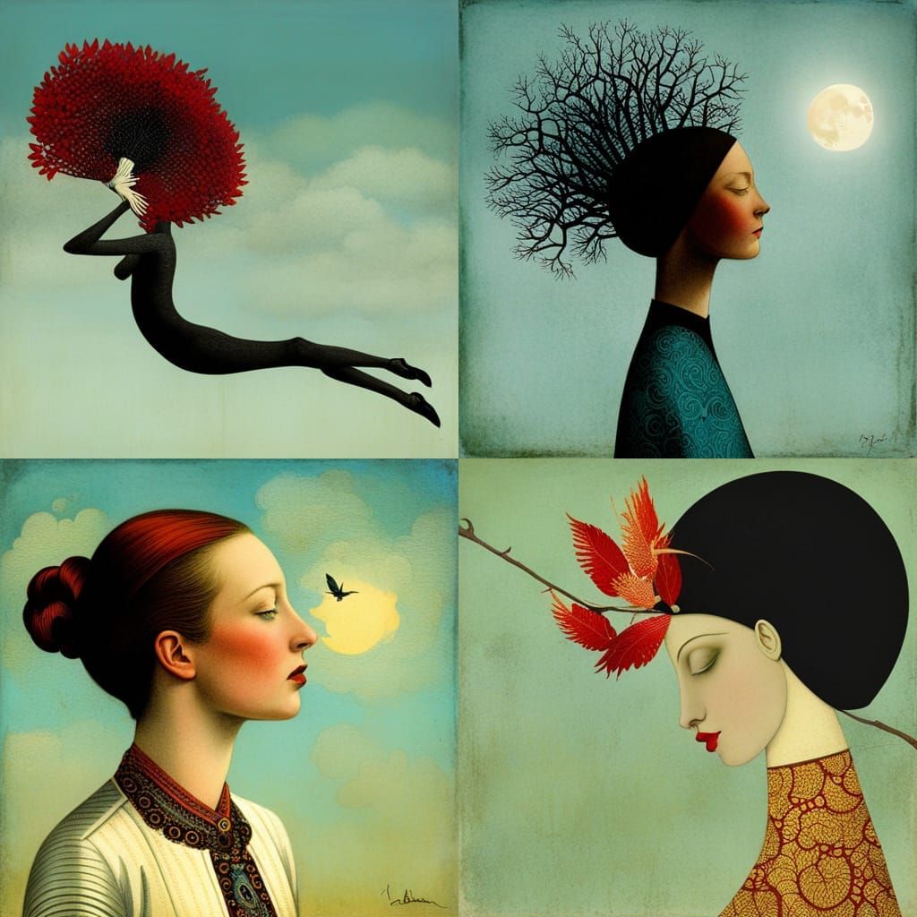 Surreal Fusion Inspired by Welz-Stein and Caulfield