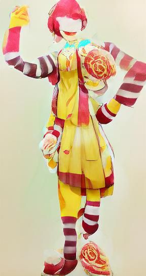 McDonald's Restaurant Exterior, High-Quality Photo