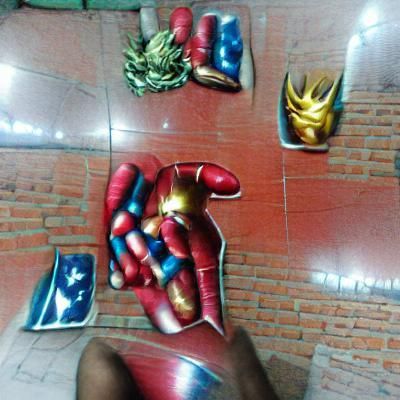 AI Generated Image from a Blank Prompt