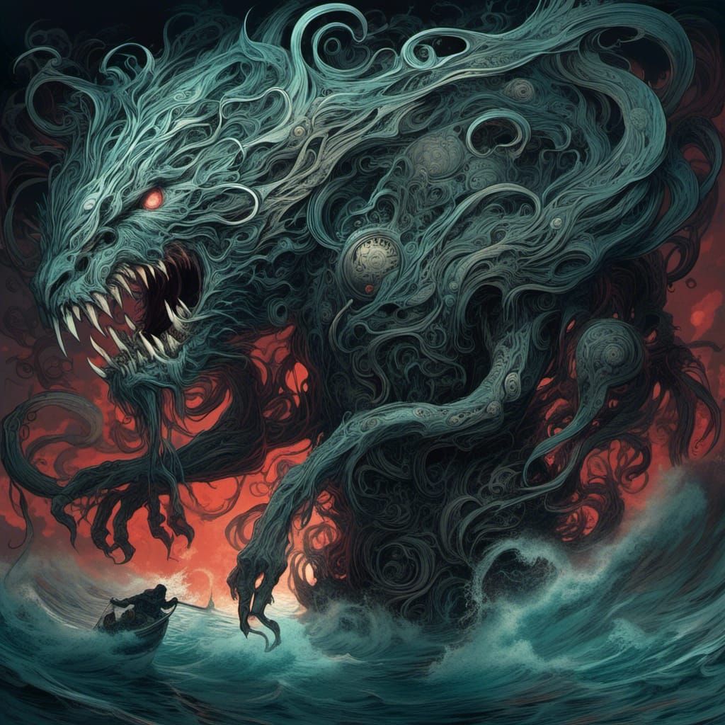 Cyberpunk Hecatoncheires Wages War on the Shore