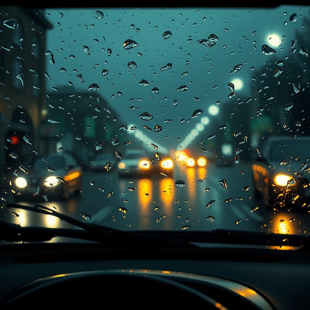 Rainy Road Ahead in Atmospheric Lighting