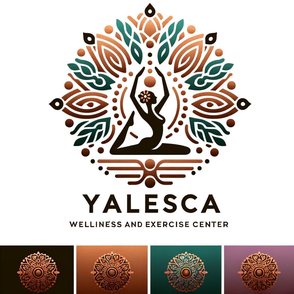 Yalesca Logo: Indigenous Mexican Symbolism & Mindful Movemen...