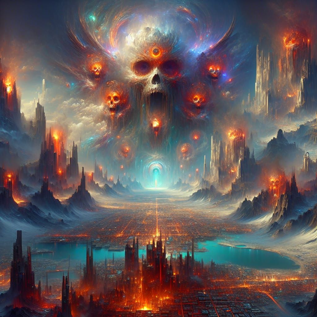 Thanatos: Personification of Death in Digital Art