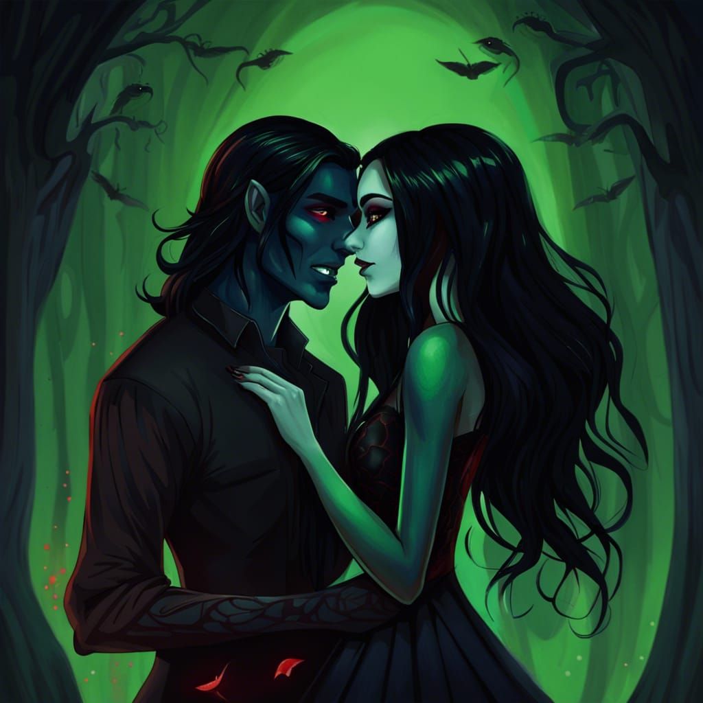 Nightcrawler and Hella AU