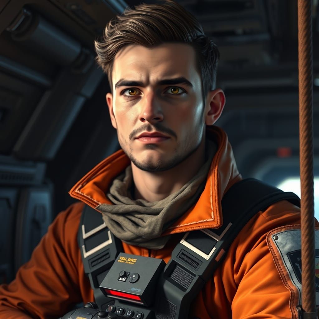 Cargo Master Tanalib Ulharrot on BFF-1 Freighter