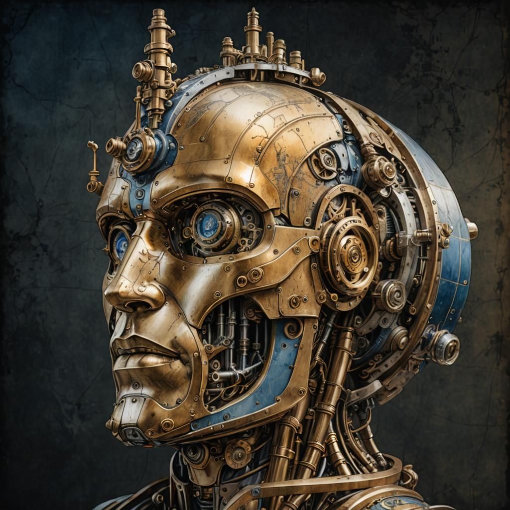 Leonardo-Inspired Mechanical Man Blueprints