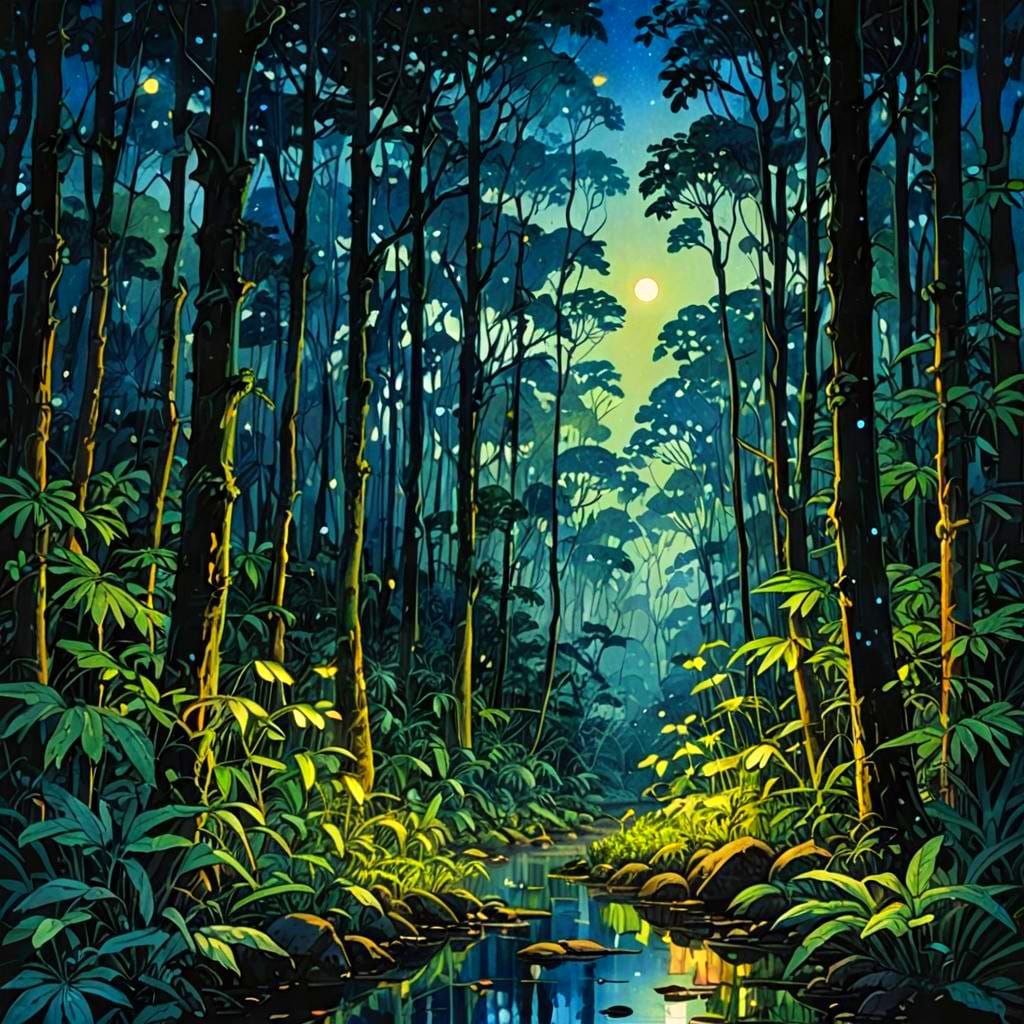 Toshi Yoshida's night in the Amazonas