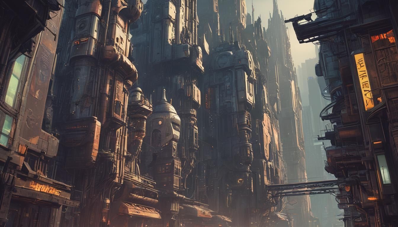 Modern Medieval Fantasy city