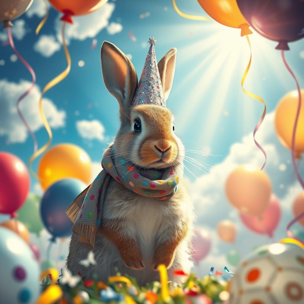 Rabbit Celebrates New Year in Vibrant Style