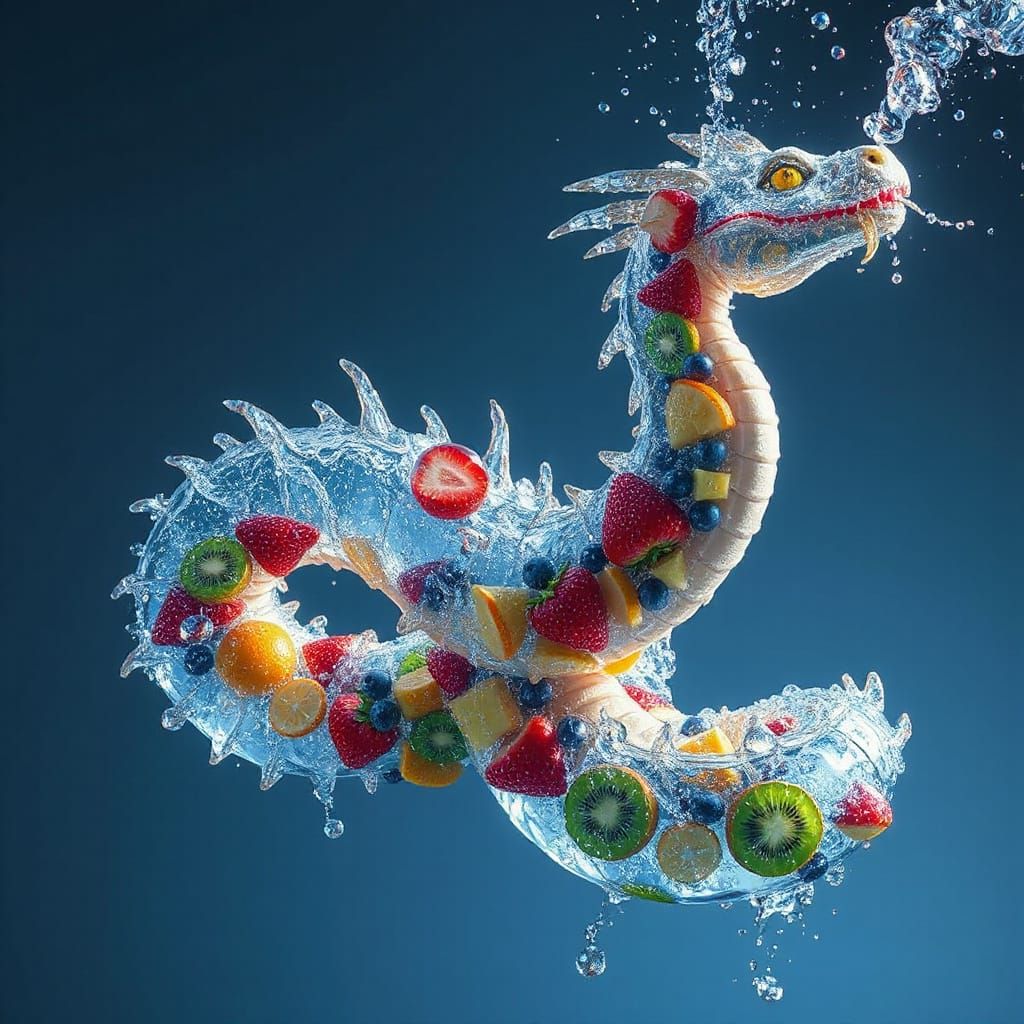 Crystal Soda Dragon Breathes Fruity Mist