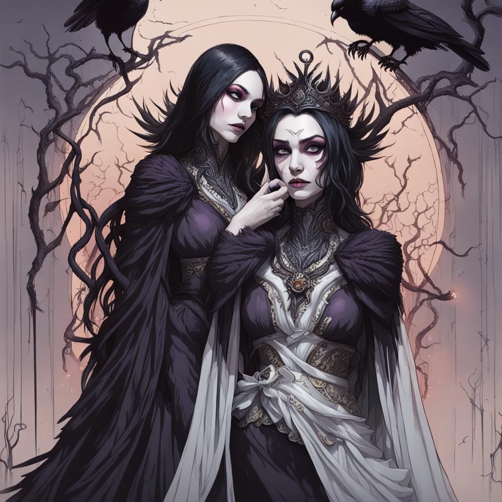 Sisters: The Raven Queen and The Lady of Pain