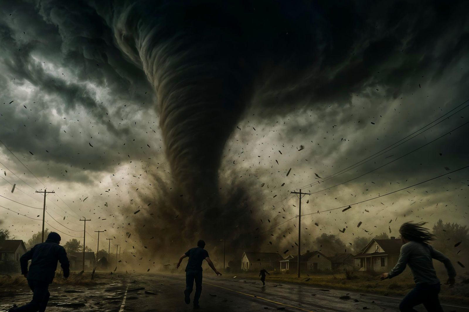 Powerful Tornado Threatens Rural Town: Breaking News