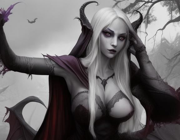 Drow Demoness: Grimm Fairy-Tales and Ravenloft Mythology