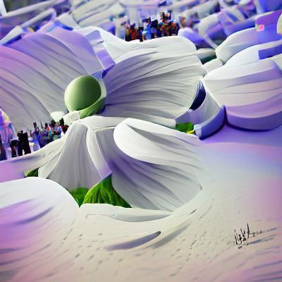 Beautiful Cosmos in Hyperrealism with Parallax