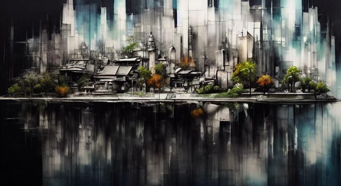 R&Distopian ghetto - Sketch