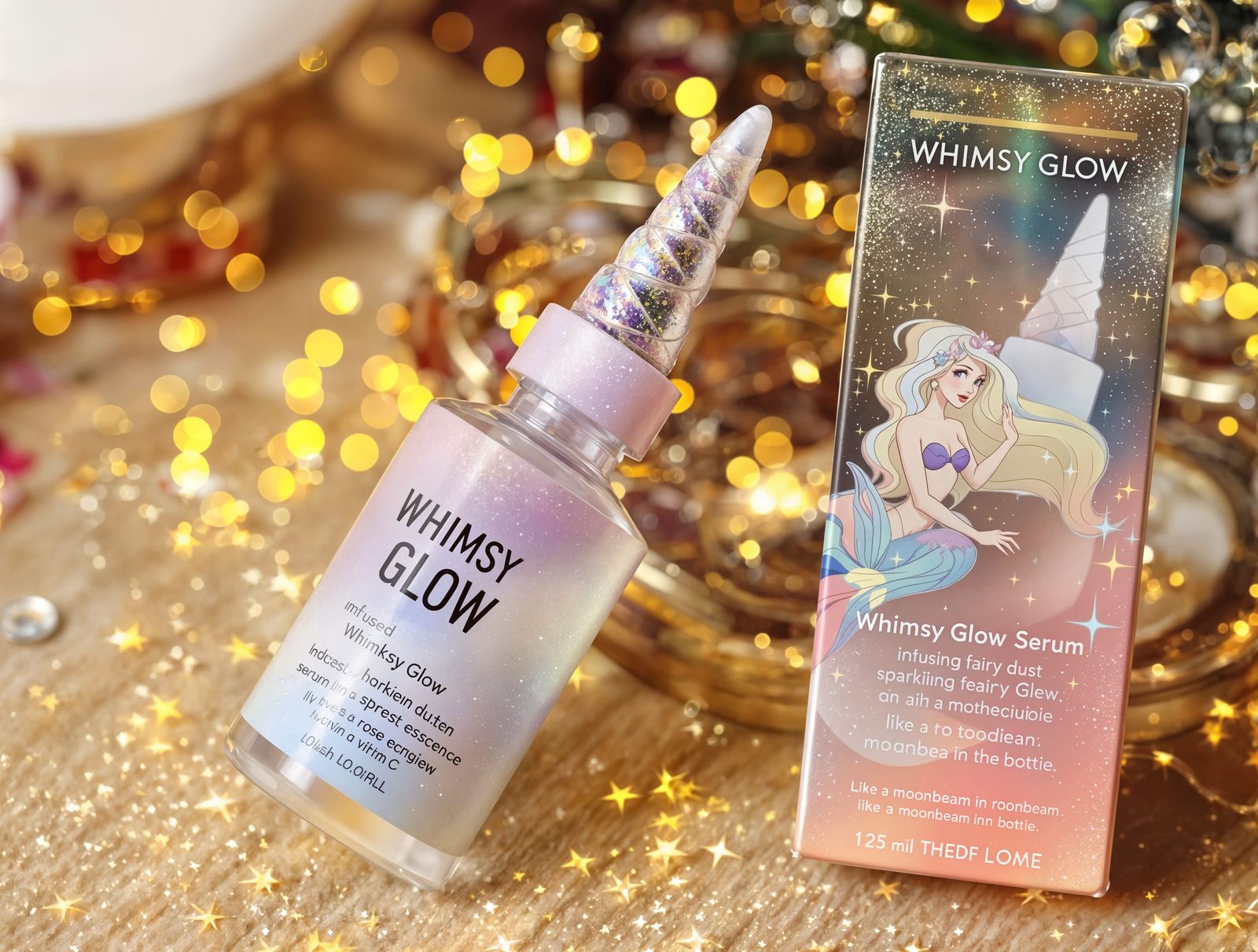 Magical Glow Serum in Whimsical Packaging