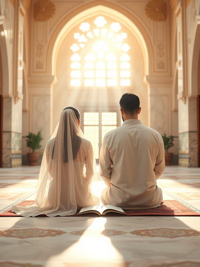 Sacred Tranquility in a Vintage Mosque