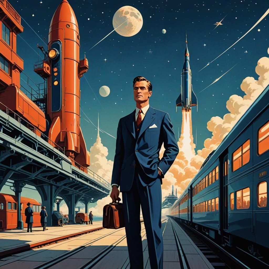 To the moon alice? Ahh platform 5