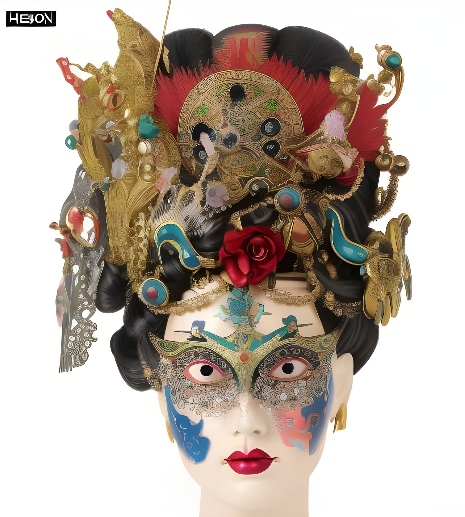 Jx3 Gallery - AI Face in Ivory Space - 3 - AI v5.9