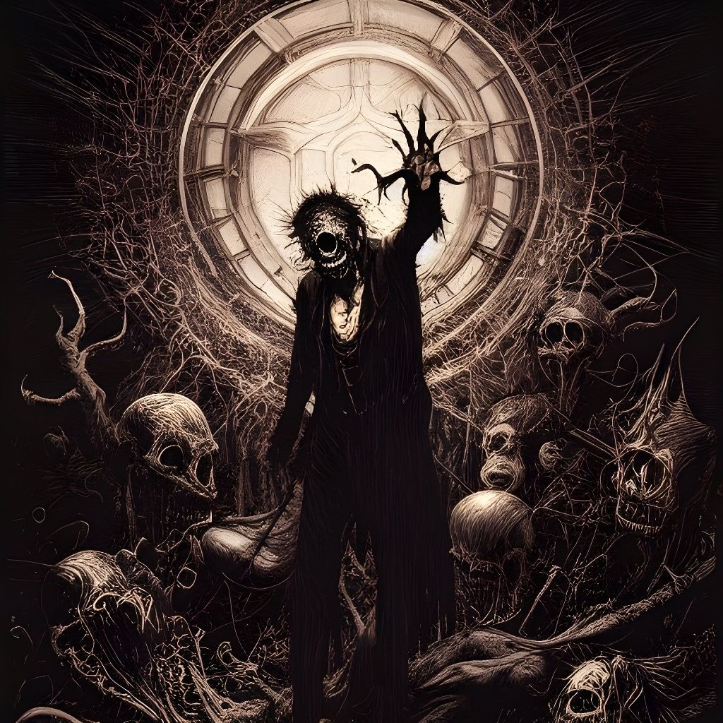 Phantasmagoria: Dark Horror Art Illustration