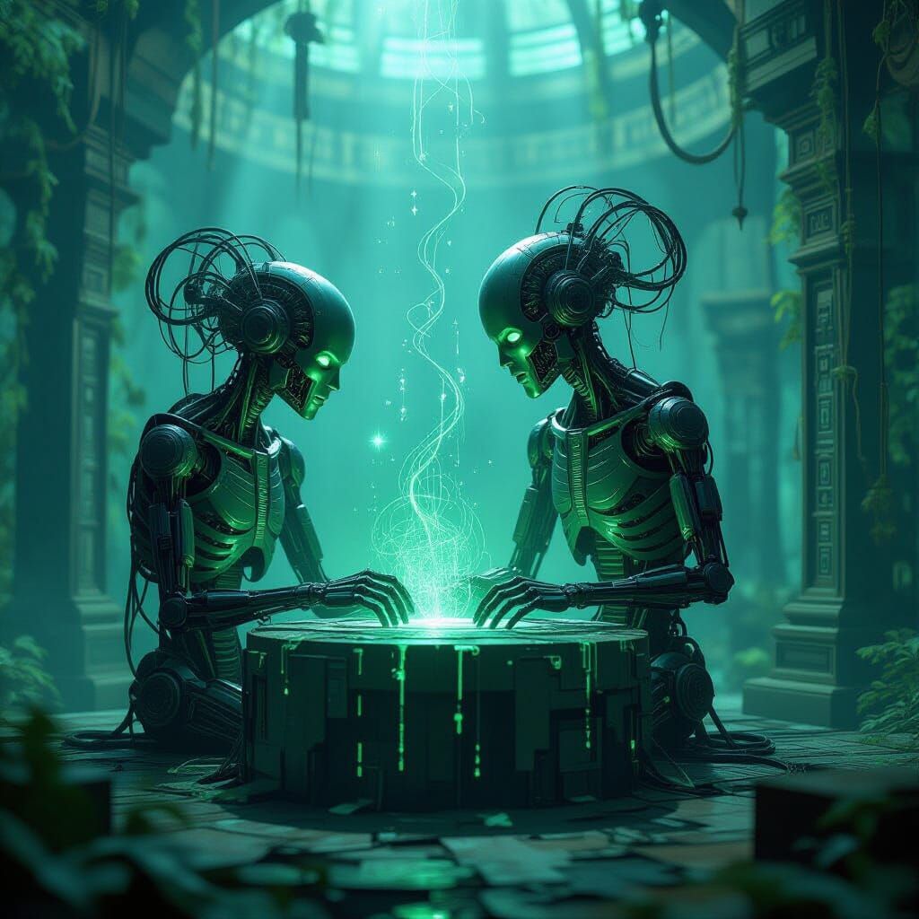 Biomechanical Architects Decoding the Matrix in a Data Templ...