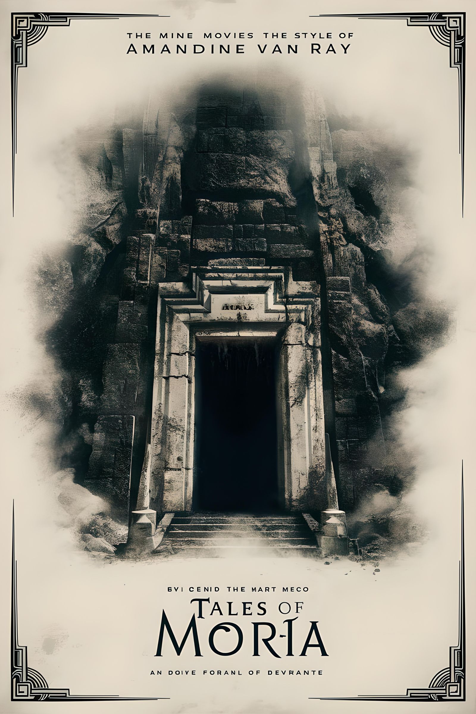 Tales of Moria: Art Deco Movie Poster