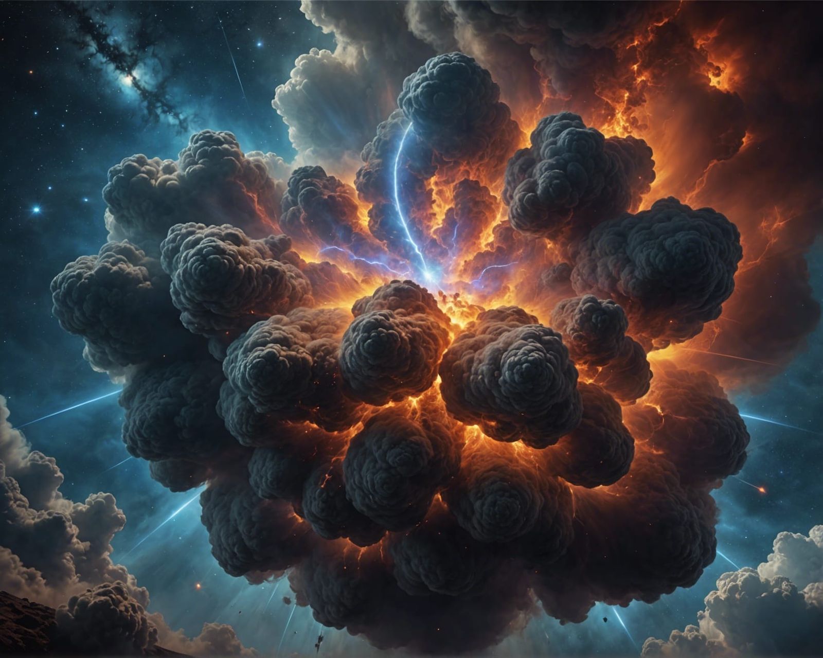 Mesmerizing Plasma Entity Emerges from Nebula