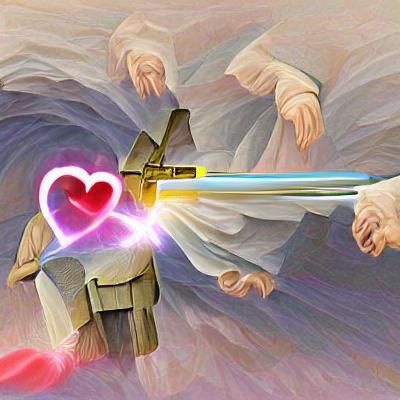 Ethereal Deity Embodiment of Love and Compassion