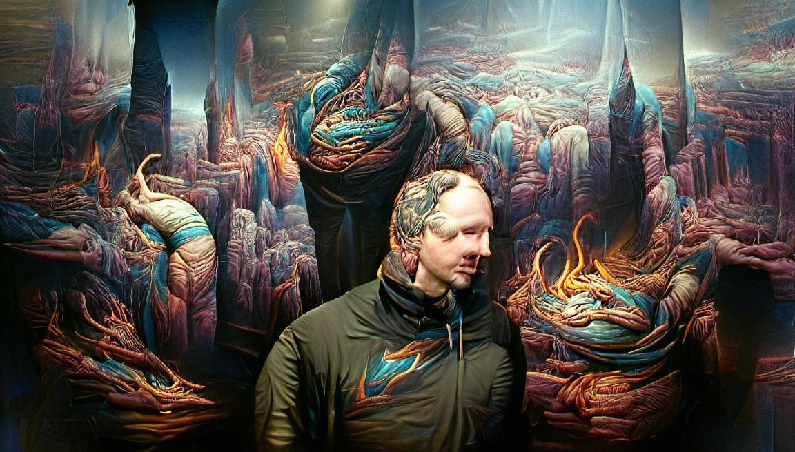 Surreal Alien Landscape Inspired by Digital Artists