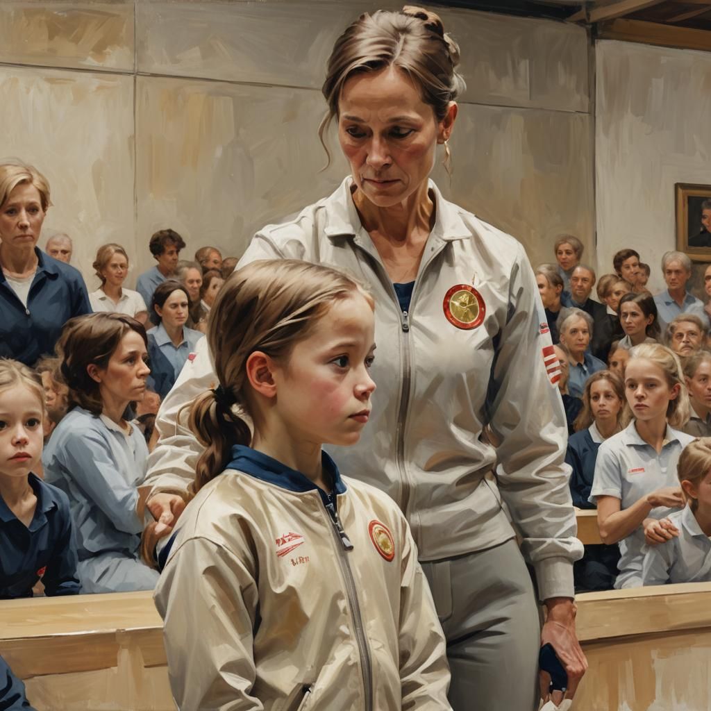 Mother's Pride: Daughter Wins Gold, Helene Schjerfbeck Style