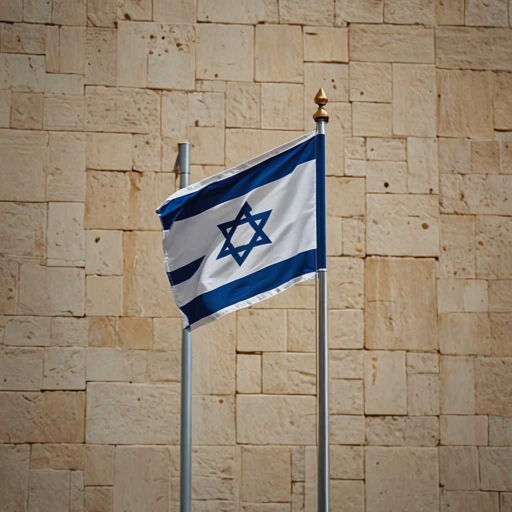 The Flag of Israel in Professional Photography