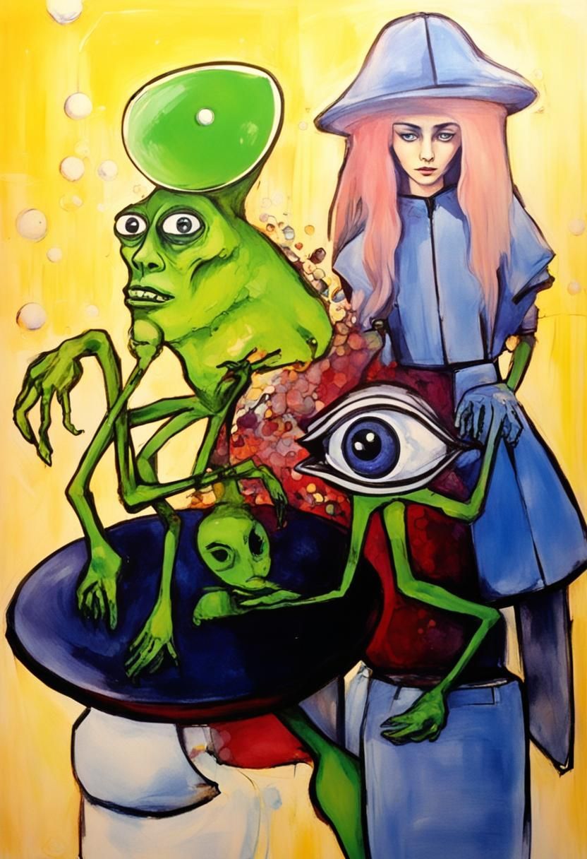 Alien Disco Egg Attracts Intergalactic Police