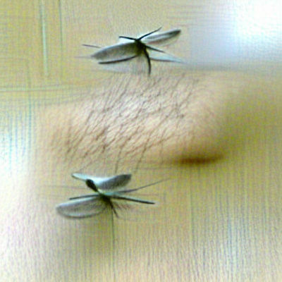 Mosquito in Flight
