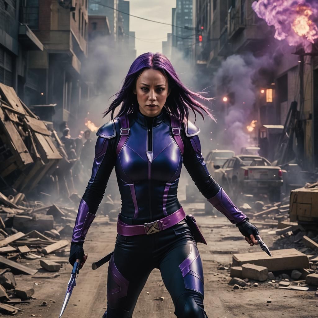 Psylocke X-Men Cinematic Film Still
