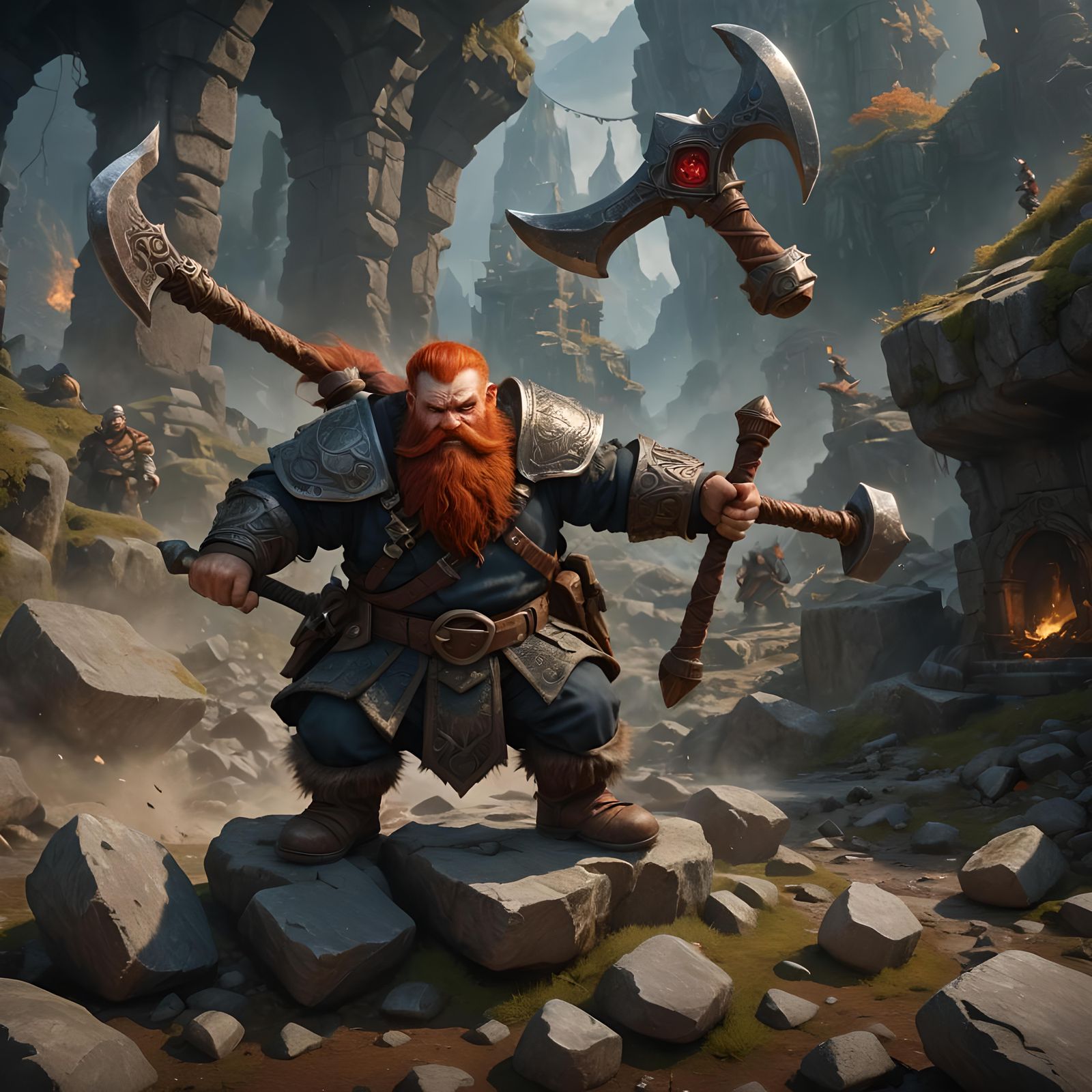 Brick the Dwarven Artificer
