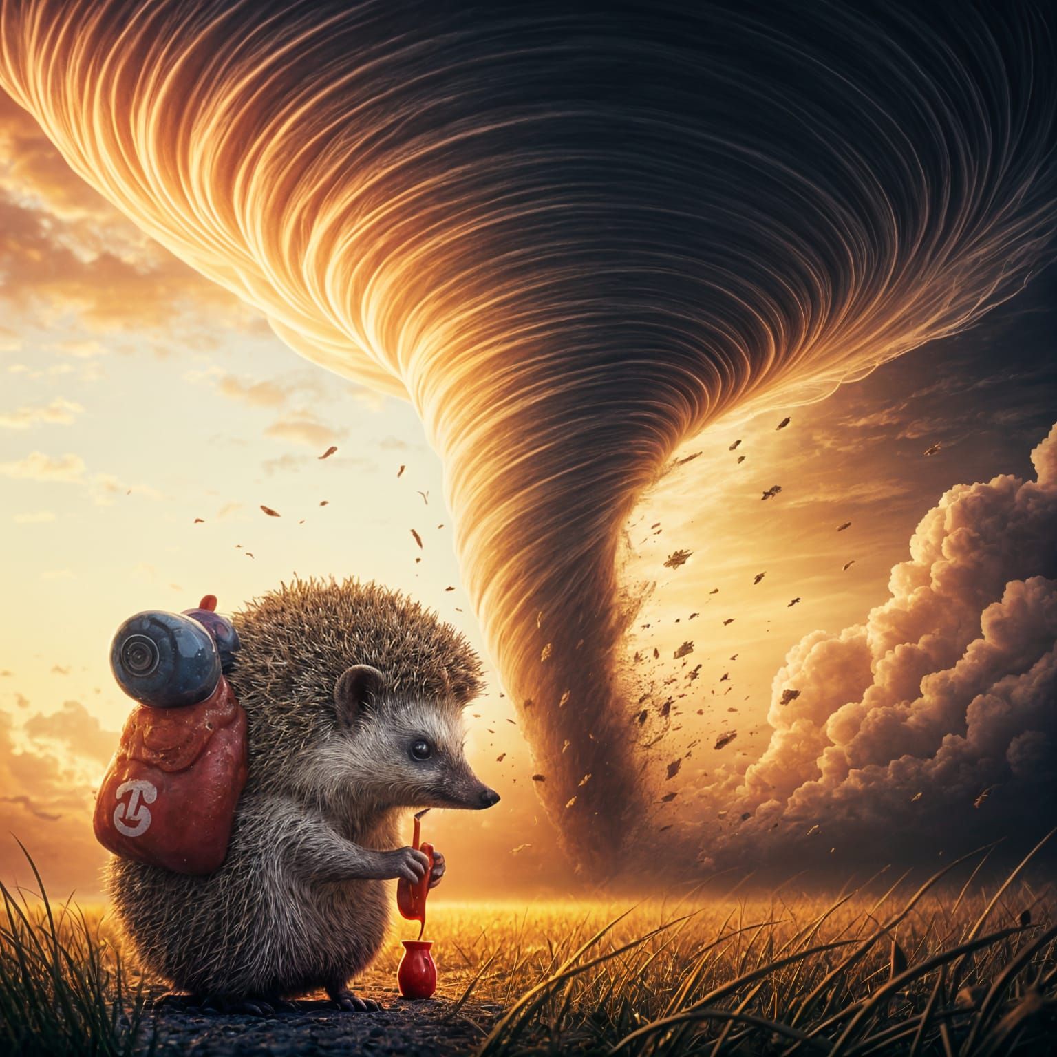 Hedgehog, Ketchup, and Tornado: An AI Vision