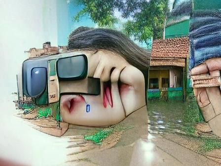 Minimalist Abstract Gradient Design