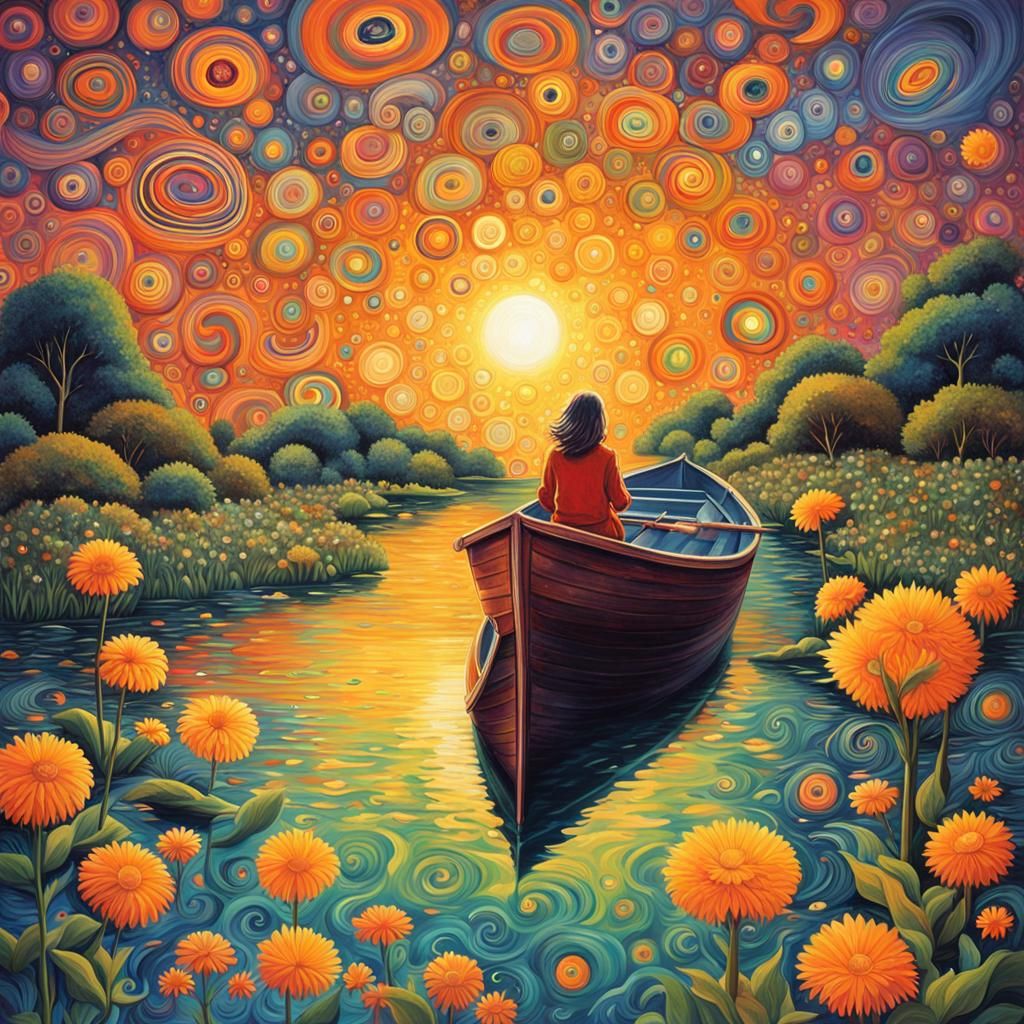 Lucy in the Sky with Diamonds: Psychedelic River Journey