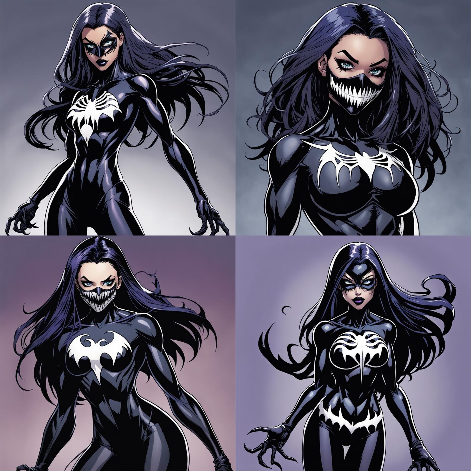 Raven Wears Venom Symbiote