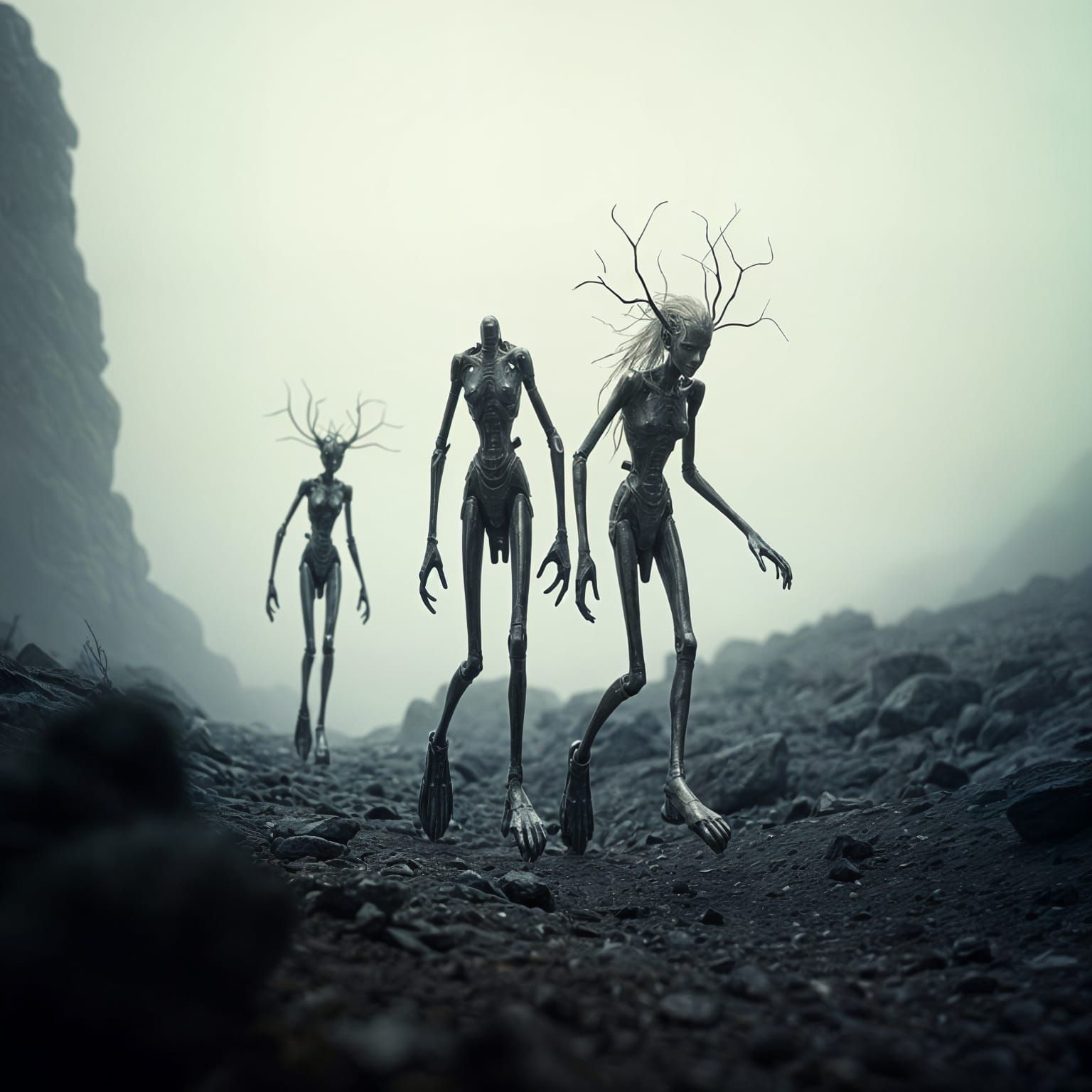 Conoly Slippermen: A Conceptual AI-Generated Exploration