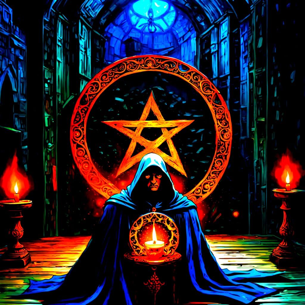 The Cup of Nightmares: A Dark and Mysterious AI Artwork