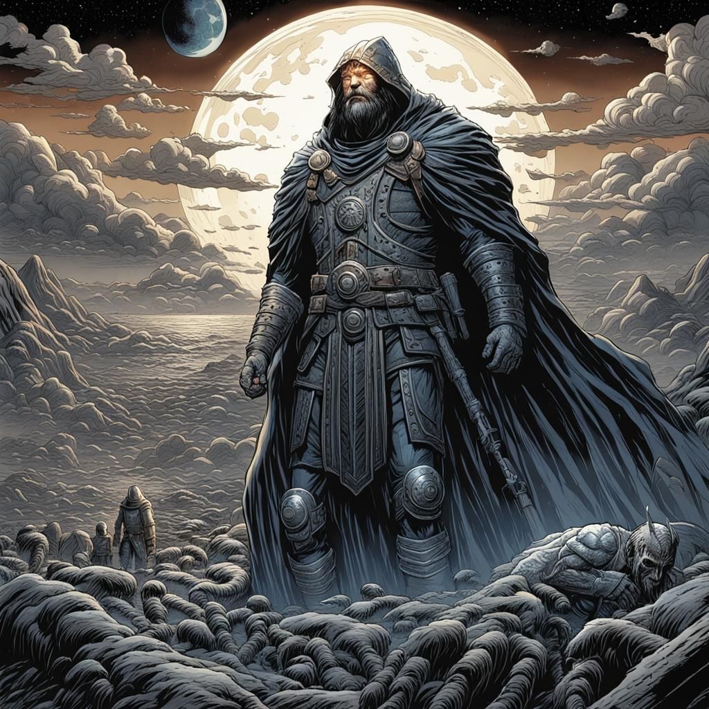 Blind God of the Heavens: Comic Book Art