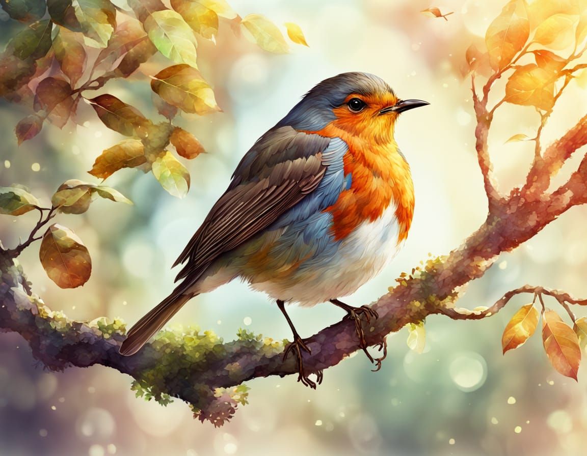 Robin (Xenia's 1-Word-Prompt + Prompt Magic Challenge #56)