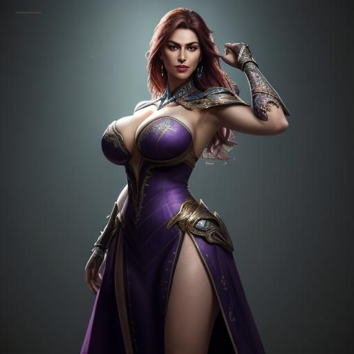 A woman with dress big breast 8k,standing facing forwad