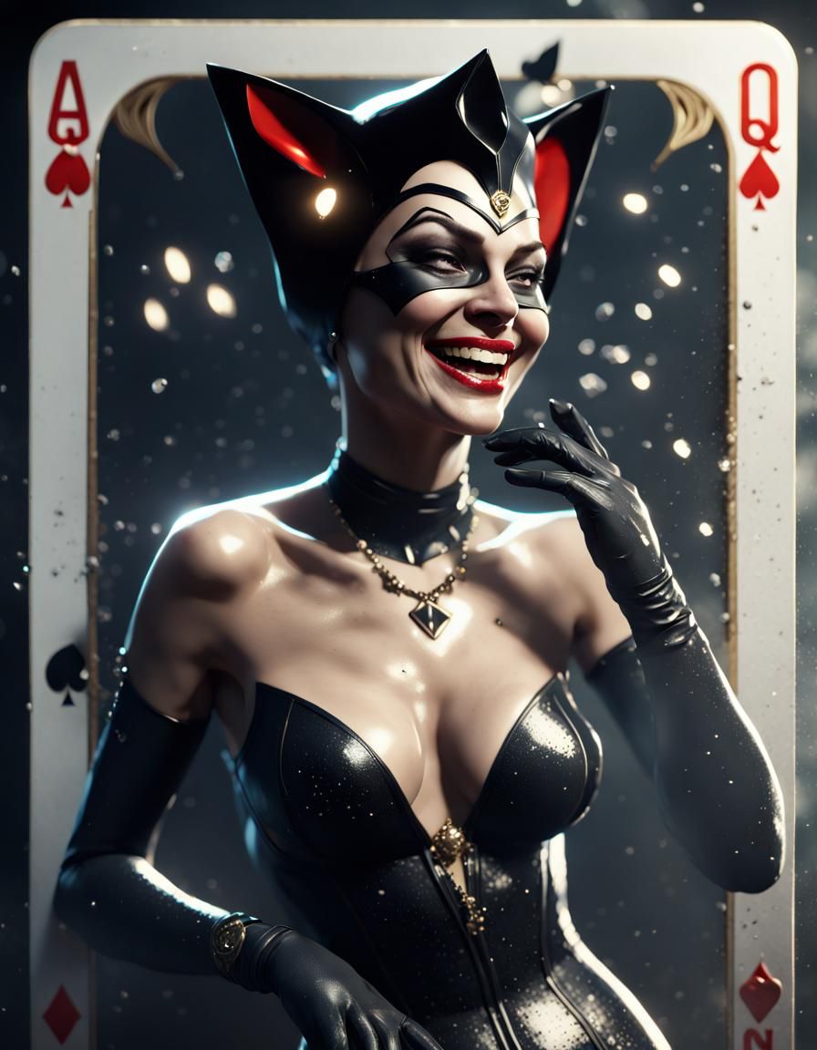 Queen of hearts Catwoman