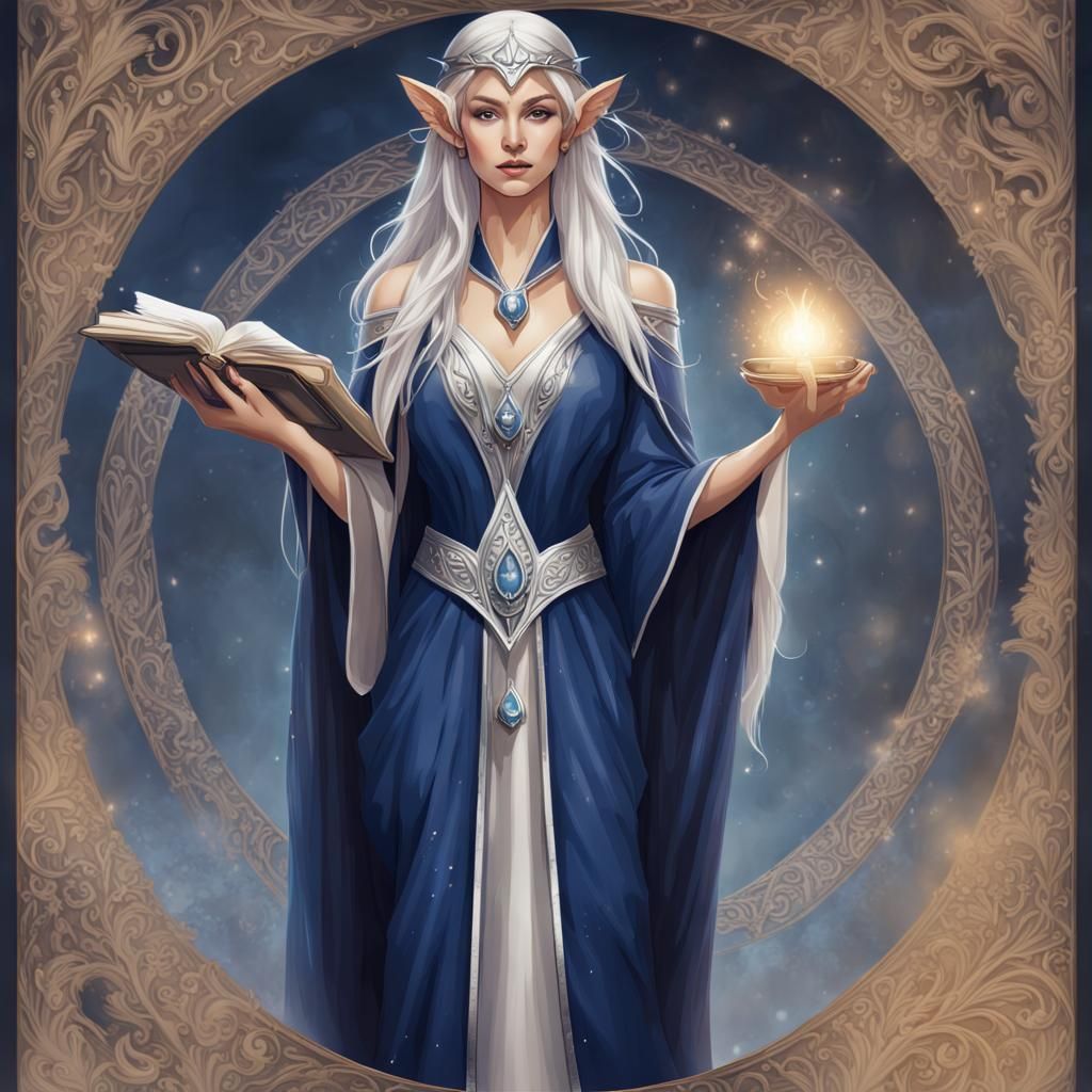 Elven Goddess of Magic, Knowledge, and Wisdom