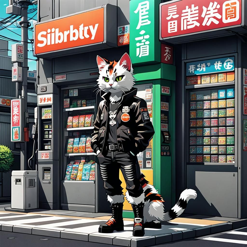 Shibuya punk cat (Anime)