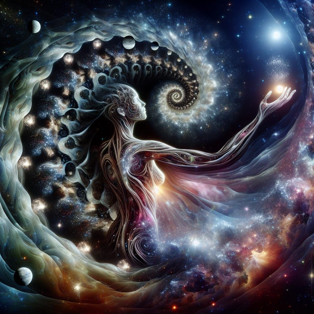Fractal Entity in Cosmic Harmony