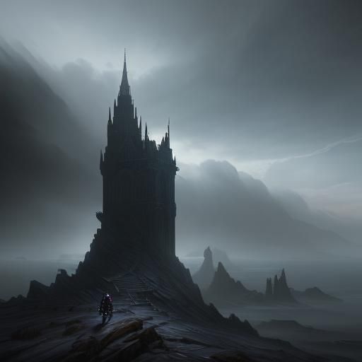 Violet from Soul Calibur 6 Standing Regally Amidst Dramatic....