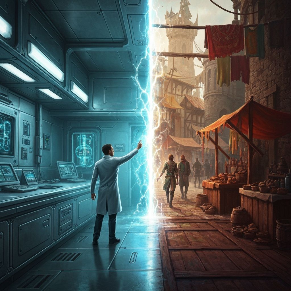 Scientist's Portal: Fantasy Concept Art in Unreal Engine